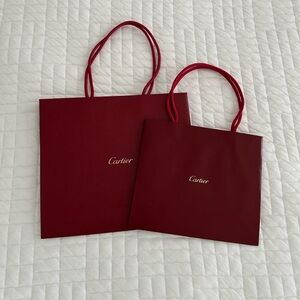 Cartier Shopping Bags